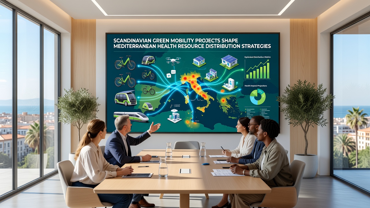 Mediterranean port facilities adapting electric cargo handling equipment modeled on Nordic sustainability standards